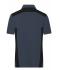 Uomo Men's Workwear Polo - STRONG - Carbon/black 10446