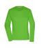 Donna Ladies' Workwear-Longsleeve-T Lime-green 10525