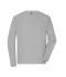 Uomo Men's Workwear-Longsleeve-T Grey-heather 10526