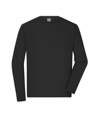 Uomo Men's Workwear-Longsleeve-T Black 10526