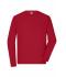 Uomo Men's Workwear-Longsleeve-T Red 10526