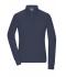 Donna Ladies' Workwear-Longsleeve Polo Navy 10527