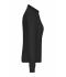 Donna Ladies' Workwear-Longsleeve Polo Black 10527