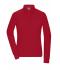 Donna Ladies' Workwear-Longsleeve Polo Red 10527