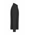 Uomo Men's Workwear-Longsleeve Polo Black 10528