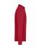 Uomo Men's Workwear-Longsleeve Polo Red 10528