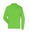 Uomo Men's Workwear-Longsleeve Polo Lime-green 10528