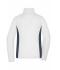 Damen Ladies' Stretchfleece Jacket White/carbon 11478