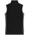Donna Ladies' Padded Hybrid Vest Black/carbon-melange 11481