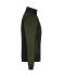 Donna Ladies' Padded Hybrid Jacket Black/olive-melange 11483