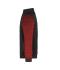 Uomo Men's Padded Hybrid Jacket Black/red-melange 11484