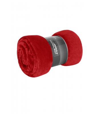 Unisex Microfibre Fleece Blanket XL Red 11503