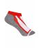 Unisex Sneaker Socks Red 7354