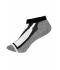 Unisex Sneaker Socks Black 7354