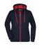 Donna Ladies' Doubleface Jacket Navy/red 7417
