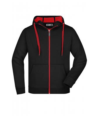 Uomo Men's Doubleface Jacket Black/red 7418
