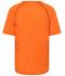 Unisexe Maillot polyester 135 g/m² homme Orange/noir 7454