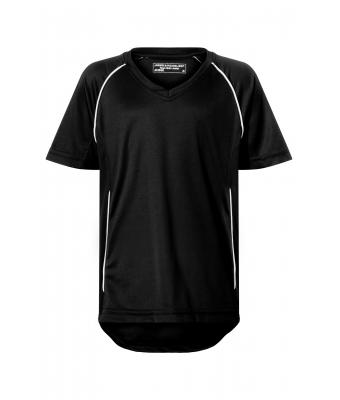 Bambino Team Shirt Junior Black/white 7455