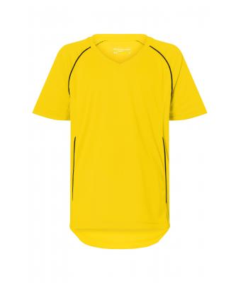 Bambino Team Shirt Junior Yellow/black 7455