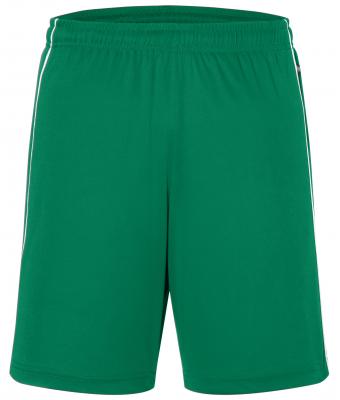 Unisex Basic Team Shorts Green/white 7456