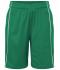 Bambino Basic Team Shorts Junior Green/white 7457