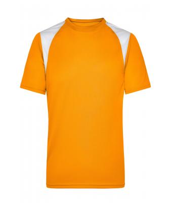 Uomo Men's Running-T Orange/white 7467