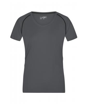 Donna Ladies' Sports T-Shirt Titan/black 8464