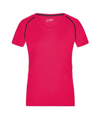 Ladies Ladies' Sports T-Shirt Bright-pink/titan 8464