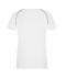 Ladies Ladies' Sports T-Shirt White/silver 8464