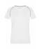 Ladies Ladies' Sports T-Shirt White/silver 8464