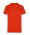 Men Men's Sports T-Shirt Bright-orange/black 8465
