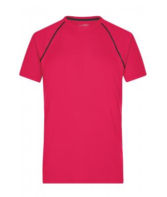 Men Men's Sports T-Shirt Bright-pink/titan 8465