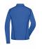 Damen Ladies' Sports Shirt Longsleeve Blue-melange/navy 8466