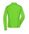 Damen Ladies' Sports Shirt Longsleeve Bright-green/black 8466