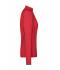 Donna Ladies' Sports Shirt Longsleeve Red-melange 8466
