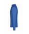 Uomo Men's Sports Shirt Longsleeve Blue-melange/navy 8467