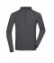 Herren Men's Sports Shirt Longsleeve Titan/black 8467