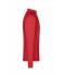 Uomo Men's Sports Shirt Longsleeve Red-melange 8467