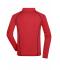Herren Men's Sports Shirt Longsleeve Red-melange/titan 8467