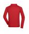 Herren Men's Sports Shirt Longsleeve Red/black 8467