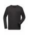 Uomo Men's Sports Shirt Long-Sleeved Black 10241