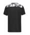 Uomo Men's Sports Shirt Black/black-printed 10243