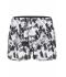 Donna Ladies' Sports Shorts Black-printed 10244