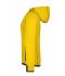 Damen Ladies' Hooded Fleece Yellow/carbon 8025