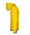 Donna Ladies' Hooded Fleece Yellow/carbon 8025
