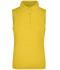 Donna Ladies' Active Polo Sleeveless Sun-yellow 8030