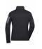 Donna Ladies' Knitted Fleece Jacket Black/carbon 8045