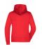Damen Ladies' Hooded Jacket Red/carbon 8049