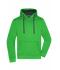 Herren Men's Hooded Jacket Green/carbon 8050