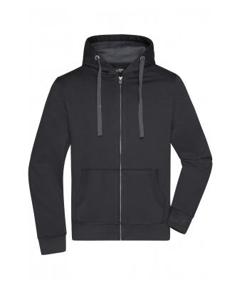 Uomo Men's Hooded Jacket Black/carbon 8050